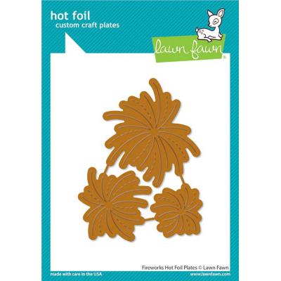 Lawn Fawn Hot Foil Plate - Fireworks